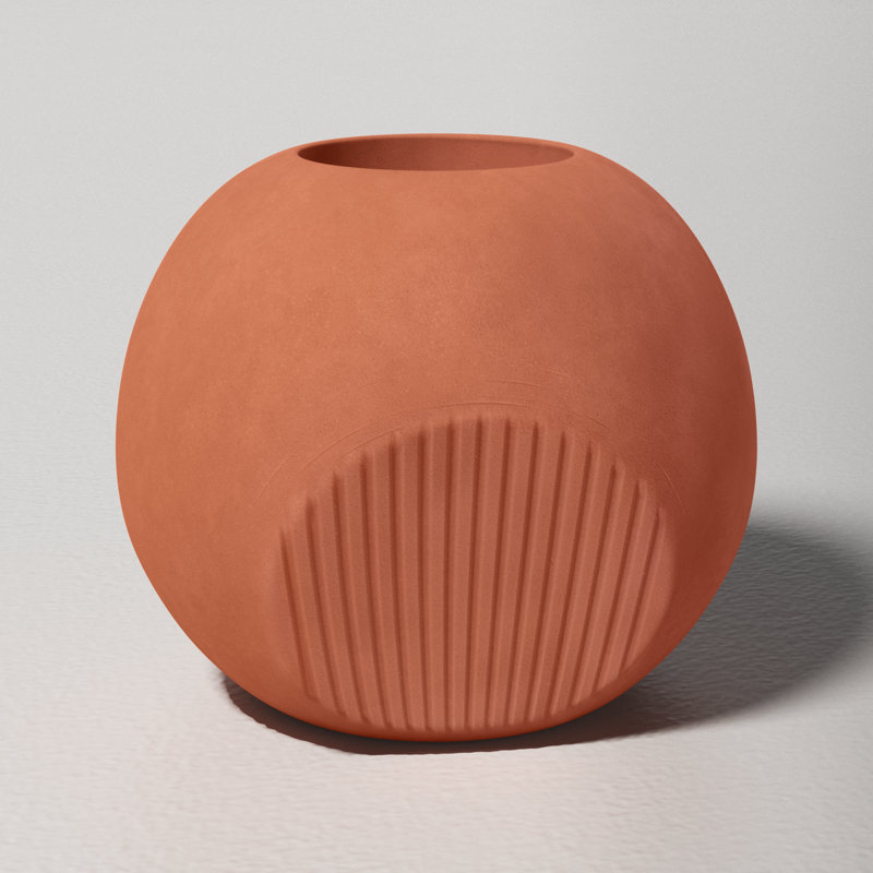 Henrick 4.25'' Handmade Ceramic Table Vase