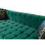 Ariana Velvet Double Chaise Sectional-486189840