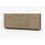 Base de meuble-lavabo double 78 po Disar seulement en blanc-118864810