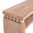 Modern Rustic Console Table With Open Shelf