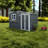Spacious Sheds, 10x8 Ft Metal Storage With Window, Modern Backyard