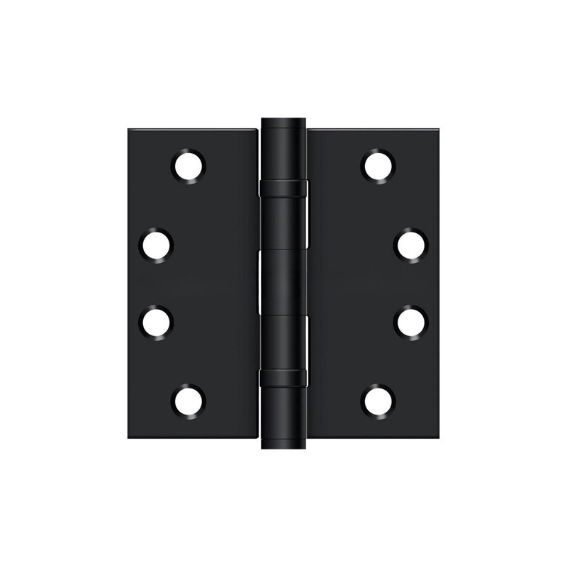 Steel Surface Mount Hinge, Paint Black