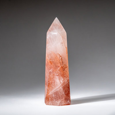 Genuine Polished Strawberry Quartz Point (1.8 Lbs)