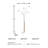 Katrina 95'' Champagne/White Tree Floor Lamp