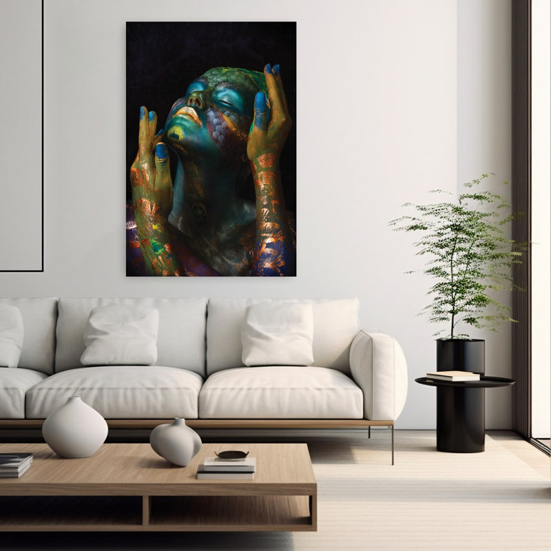 Art contemporain Art contemporain, H 60 po x l 40 po