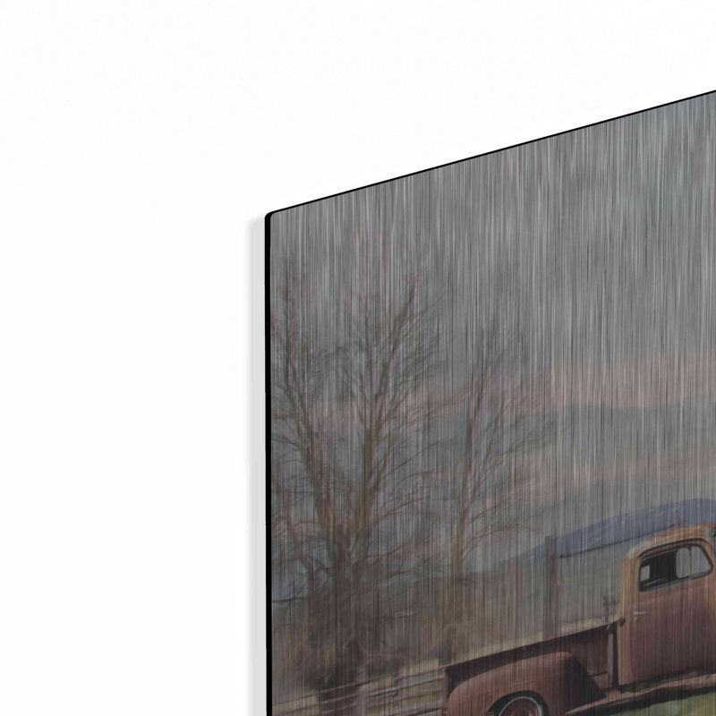 «Il était une fois I» par Lori Deiter, art mural en métal, H 16 po x l 48 po