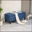 Banc de rangement pour le salon, plateau relevable avec bouton, repose-pieds polyvalent, lit et nombreuses options rembourrées pour une installation polyvalente-599940072