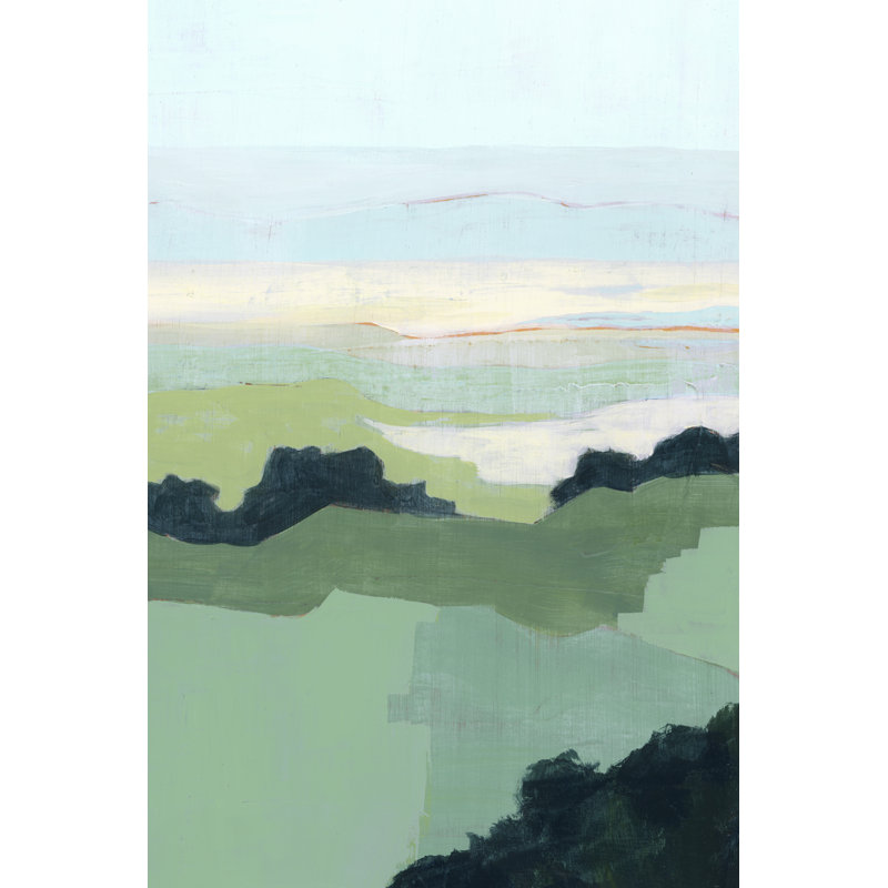 Halcyon Overview II par Grace Popp - peinture sur toile tendue, H 30 po x l 20 po