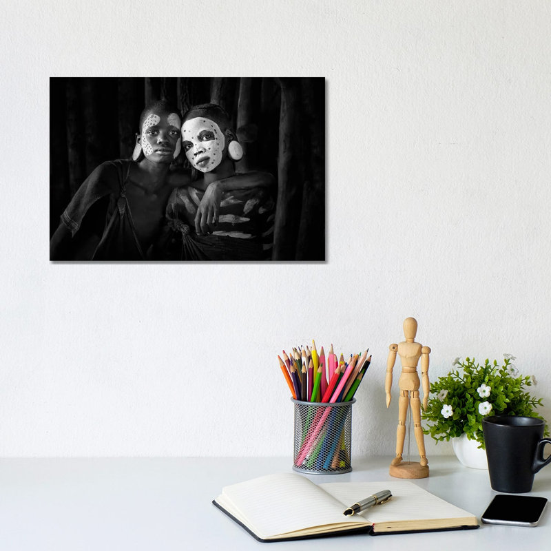 Friends by Jose Beut - Wrapped Canvas Print, 20.32 cm H x 30.48 cm W
