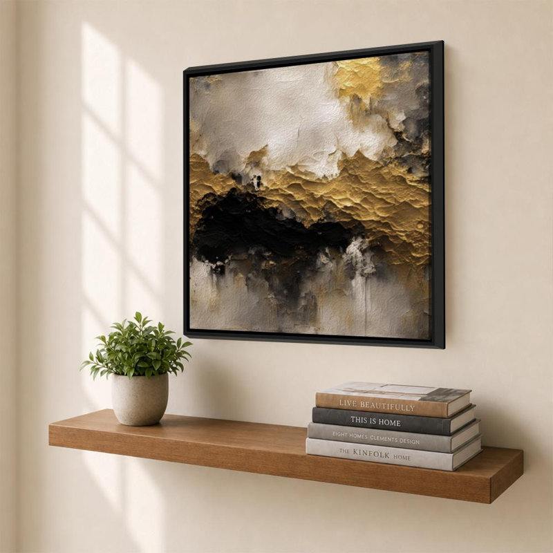 «Proverbs 22: 6 Walk with Christ» par Mark Lawrence - impression sur toile, 40" H x 40" W