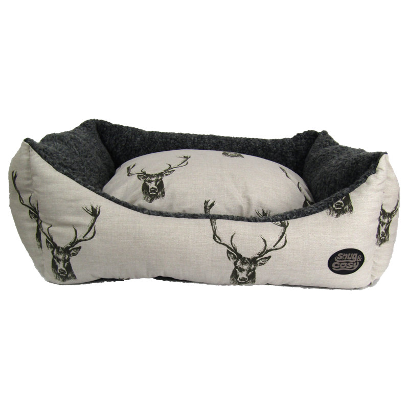 Bentley Pet Bed, 52cm W x 43cm D x 21cm H