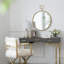 Miroir rond en fer