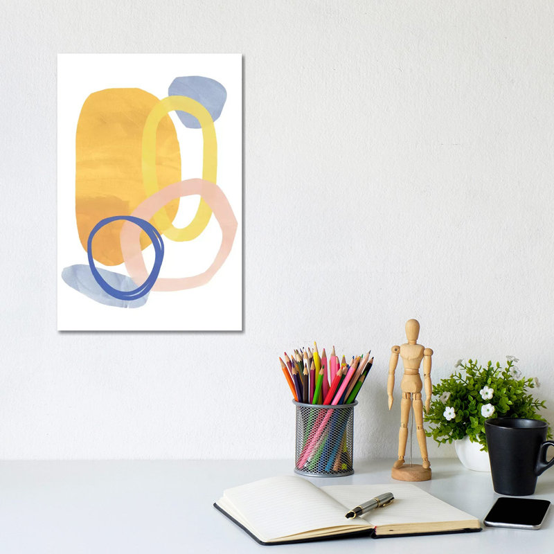 Shaping Up II by Nadia Hassan - Wrapped Canvas Gallery-Wrapped Canvas Giclée, 20.32 cm H x 30.48 cm W