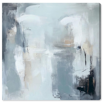 Moonlit Veil I Canvas Minimal Abstracts by Art Remedy