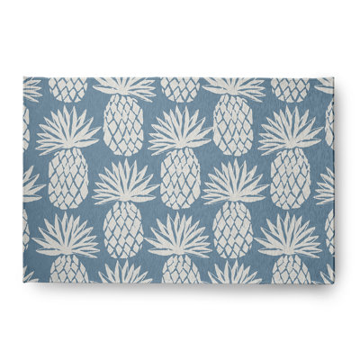Chenille Floral Indoor Rug