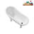 53.1'' x 25.6'' Soaking Acrylic Bathtub-72770251-76285536