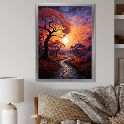 Dakyra Sunset Sunset Reverie Pointillism I - impression