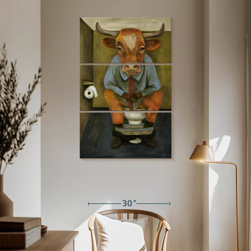 Bull Shitter, 65" H x 42" W