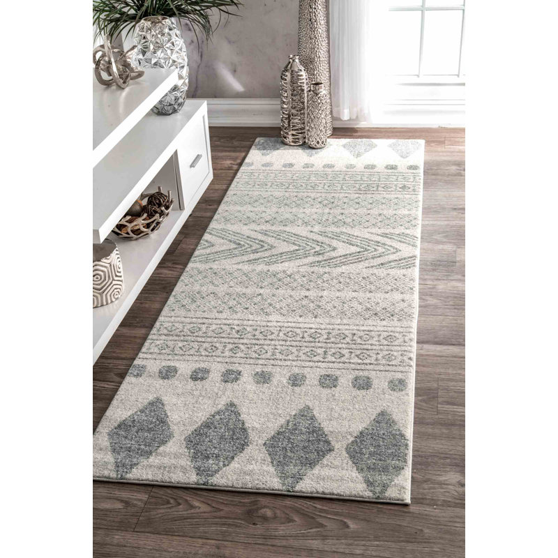Berger Geometric Indoor Rug, Runner 2'6" x 12'