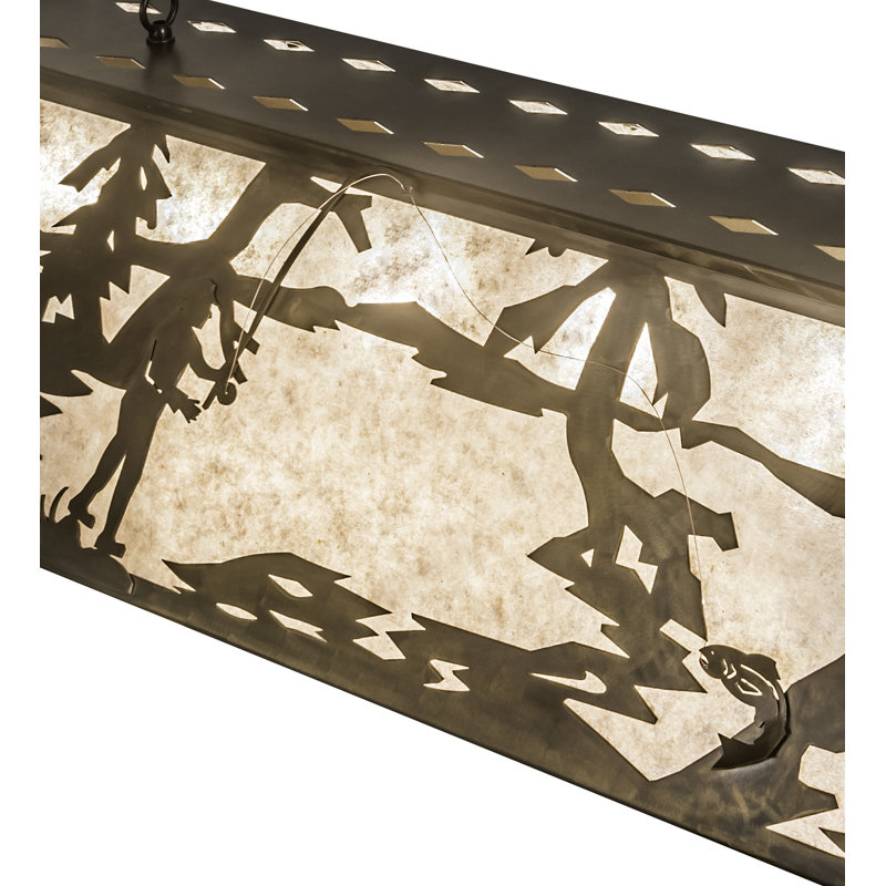 Fly Fishing Creek 6 - Light Pendant
