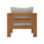 Ensemble de conversation en bois d'eucalyptus Morre-248887628