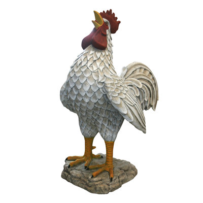 Cock-a-doodle-do, Giant Roadside Rooster Statue