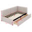 Lit de rangement rembourré Ninette-1032227485