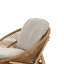 Chaise longue d'extérieur en osier de style papasan Cyril, ensemble de 1-680602650