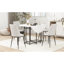 Ensemble de table de salle à manger extensible 5 pièces pour petits espaces TopMAX-862894257-862894259