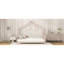 Lit plateforme simple en métal, rose-933935584