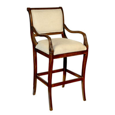 Dagenham Solid Wood Bar Stool