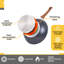Raedawn 15 - Piece Aluminum Cookware Set