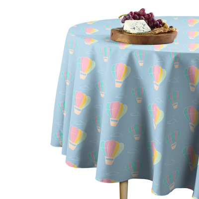Zachariah Geometric Round Tablecloth