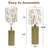 19.5" Boho Resin Table Lamp