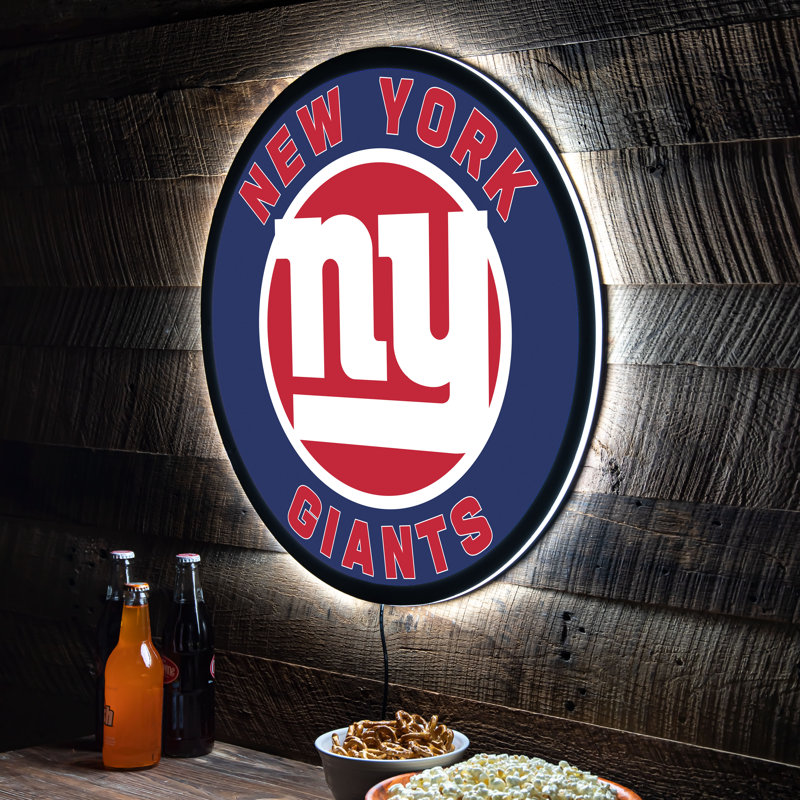 Plaque murale lumineuse NFL, Giants de New York
