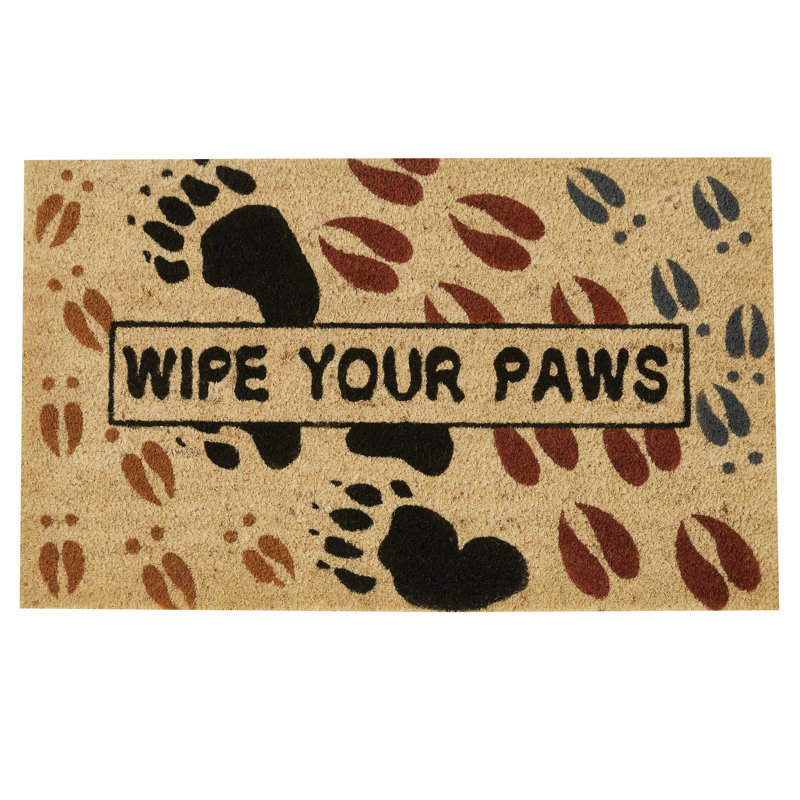  Wipe Your Paws Doormat