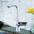 Alea Digital Display Temperature Sensor Kitchen Sink Faucet – Brushed Nickel Finish