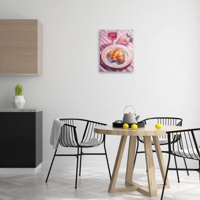 Toile pastel Brunch Meal, design par Lil 'Rue