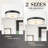 11.8 Inch Dimmable LED Flush Mount 5 Colors Temperatures Switch-123270226