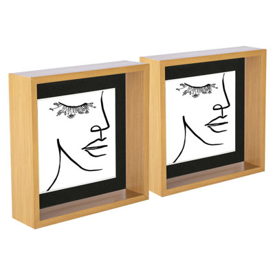 Nicola Spring - 3D Deep Box Photo Frames