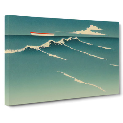 Sailing Boat Art - Wrapped Canvas