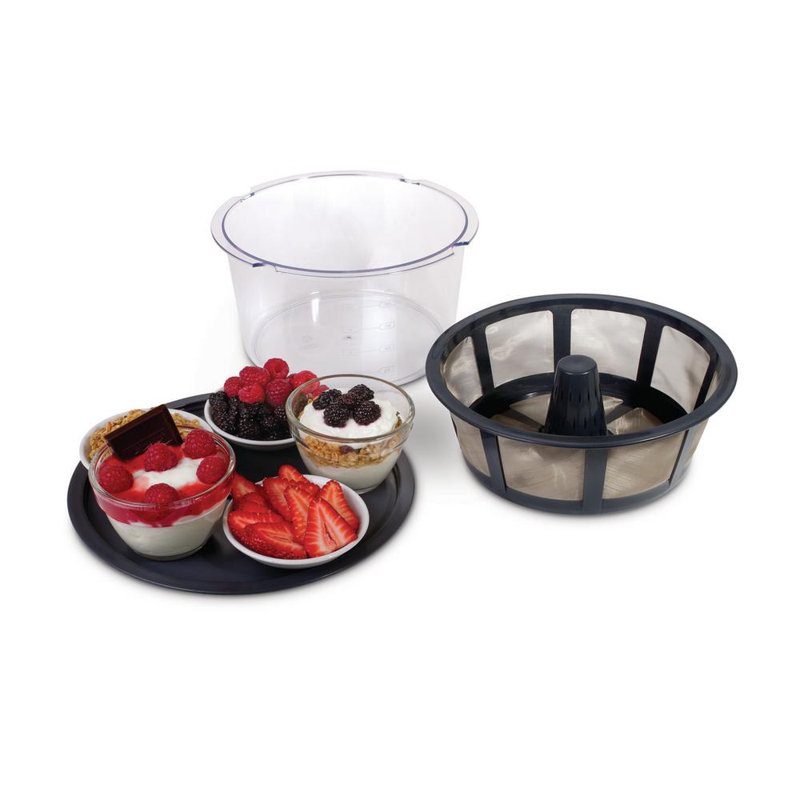 2-qt. Euro Cuisine Greek Yogurt Maker, Black