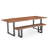 Dassy Solid Wood Bench-1715613411