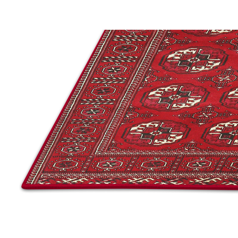 Tapis rouge à motif sud-ouest, Rectangle 8 pi x 10 pi