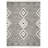 Alimatou Hand Knotted Wool/Cotton Southwestern Rug in Black/Ivory-605318085