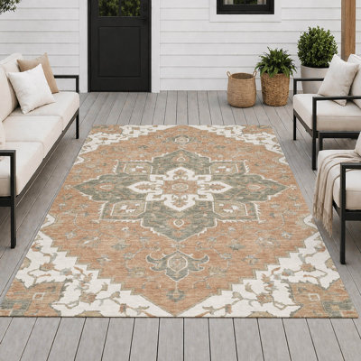 Tapis intérieur / extérieur lavable à la machine Chantille ACN2950 Global