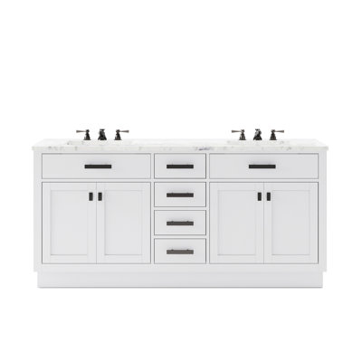 Ensemble de meuble-lavabo double 72 po Darricka