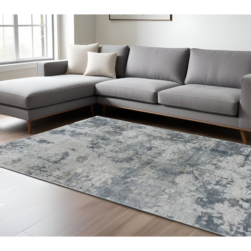 Tapis tissé à la machine 8 pi x 10 pi