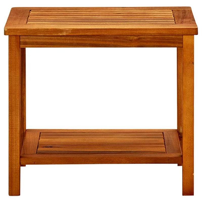 Table basse simple avec rangement Dimaggio, 17.7" H x 19.7" W x 13.8" D, Brown