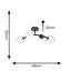 Adael Glass Semi Flush Mount-152484597-156530423